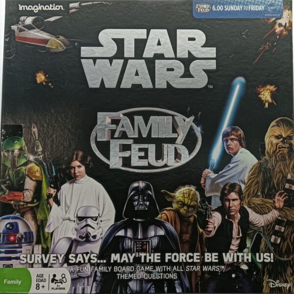 Family Feud: Star Wars Edition - Used - Complete - Board Game - New Imagination