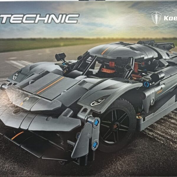 LEGO Technic 42173 Koenigsegg Jesko Absolut Grey Hypercar BRAND NEW SEALED