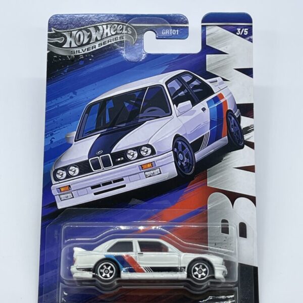 Hot Wheels BMW Silver Series 1992 M3 Diecast 1:64 3/5