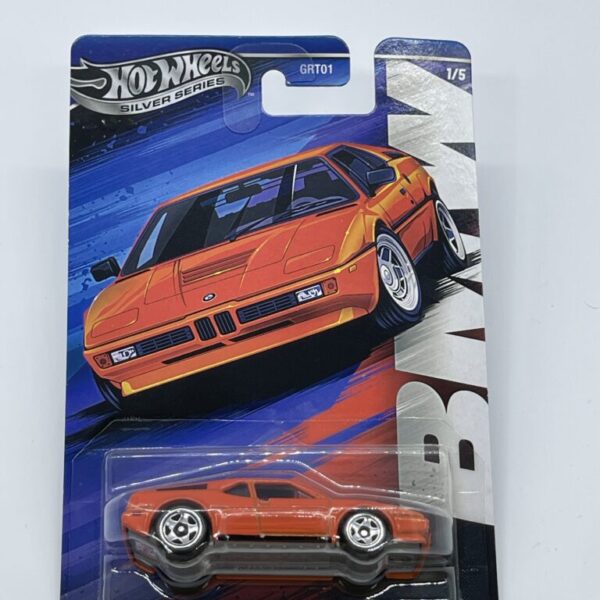 2025 HOT WHEELS 1/64 Silver Series BMW M1 DIECAST CAR