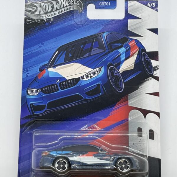 Hot Wheels BMW Silver Series BMW M4 Diecast 1:64 4/5