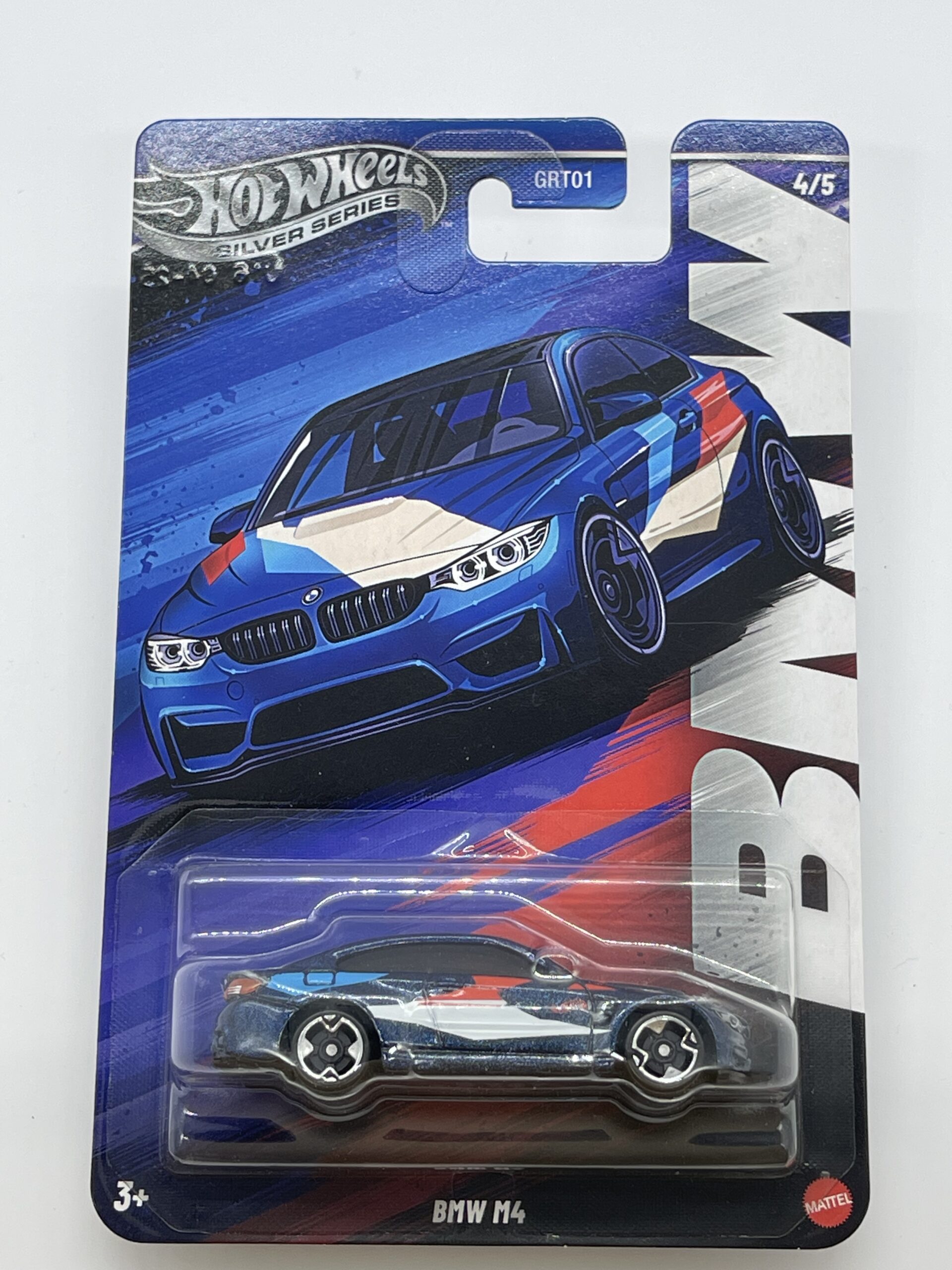Hot Wheels BMW Silver Series BMW M4 Diecast 1:64 4/5
