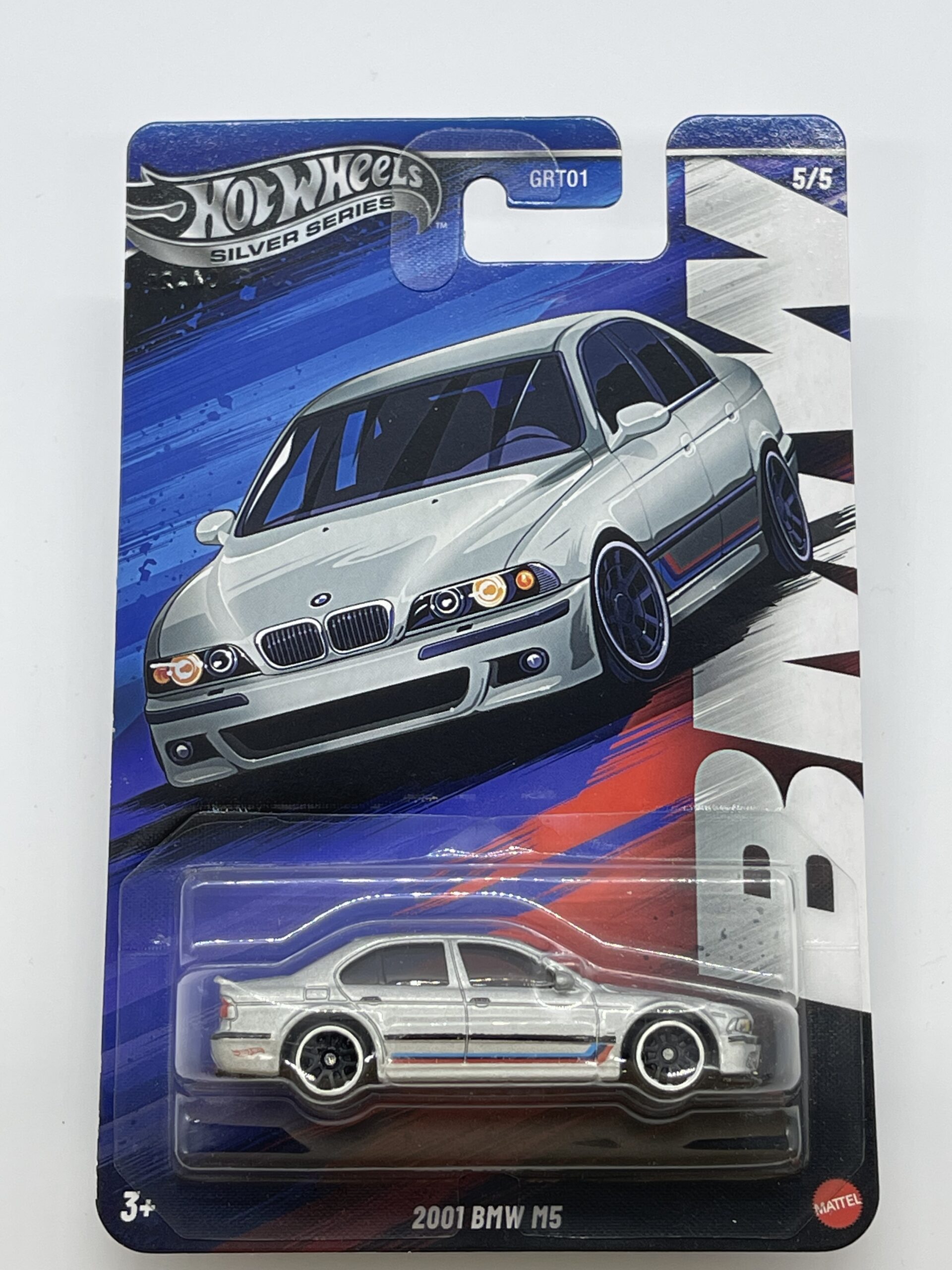 Hot Wheels SILVER SERIES BMW 2001 BMW M5 5/5