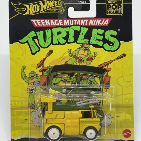 Hot Wheels Premium 2025 Teenage Mutant Ninja Turtles Party Wagon Pop Culture