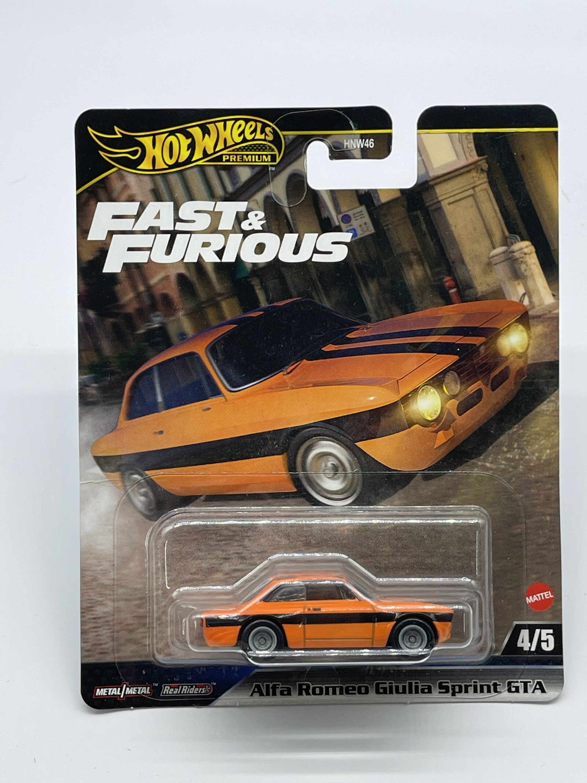 Hot Wheels Premium: Fast and Furious - Alfa Romeo Giulia Sprint GTA