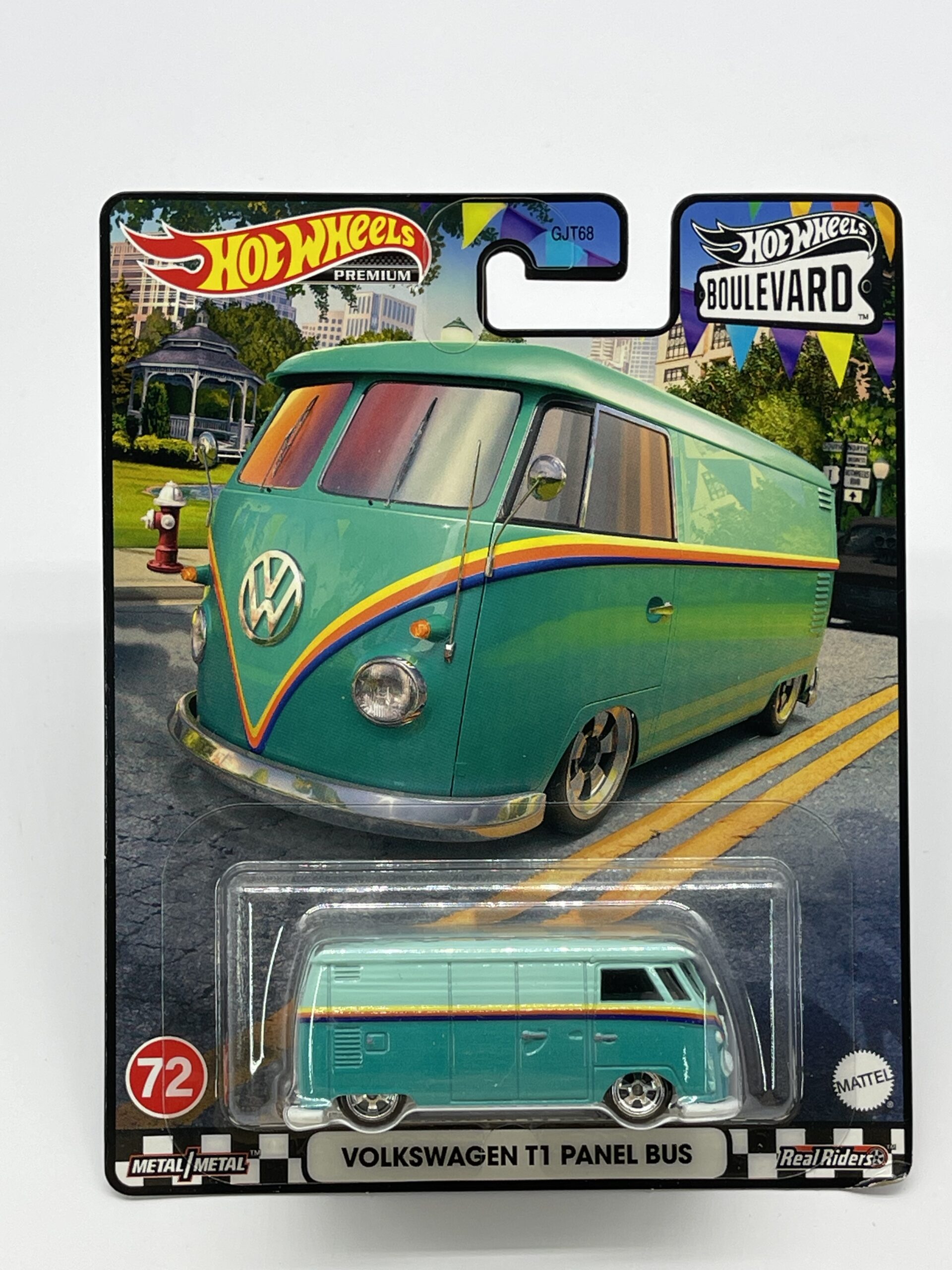 2023 HOT WHEELS PREMIUM - BOULEVARD #72 VOLKSWAGEN T1 PANEL BUS KOMBI VAN - RARE
