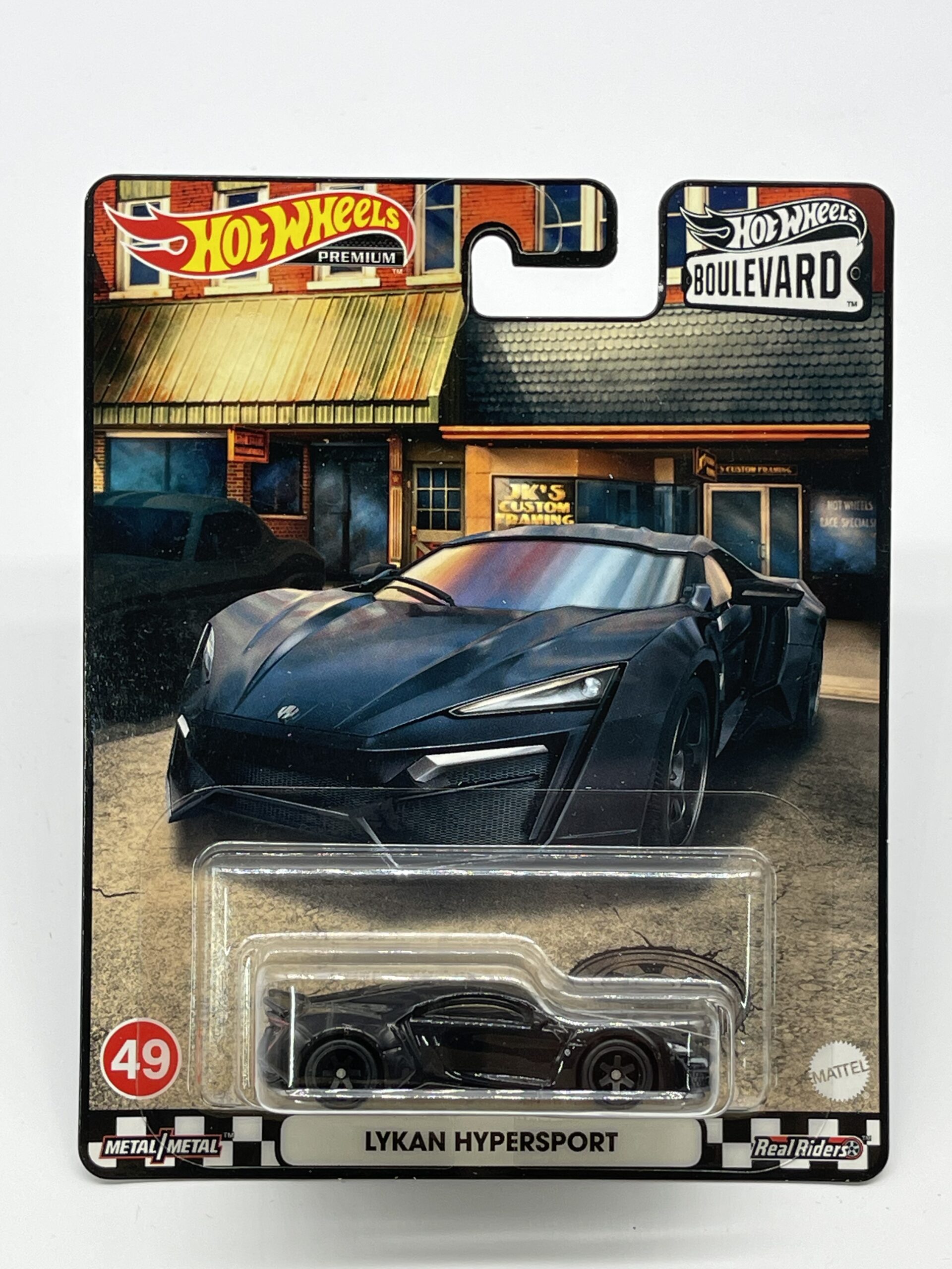 Hot Wheels 2022 Lykan Hypersport Black Hot Wheels Boulevard #49 New