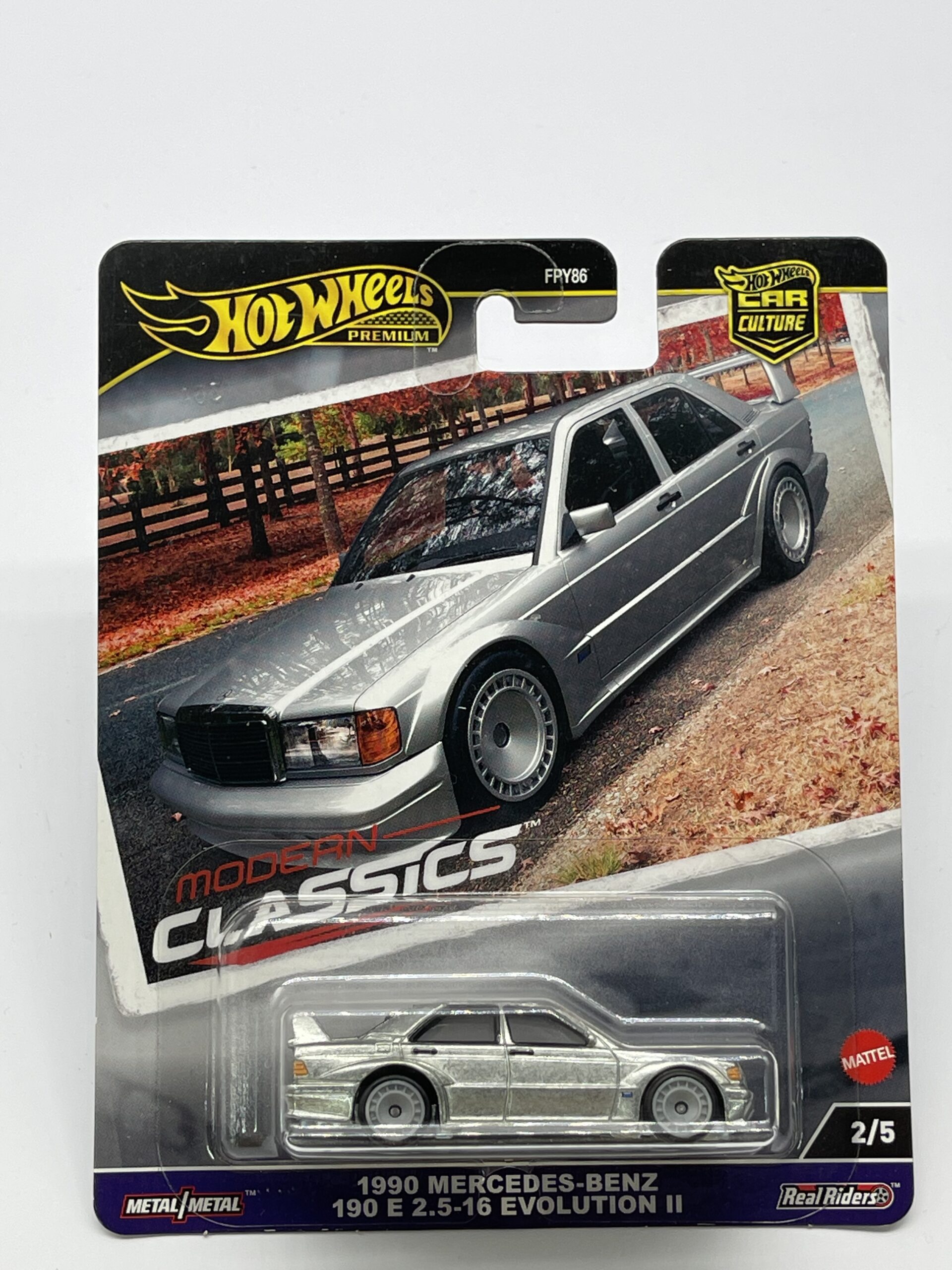 Hot Wheels Car Culture 1990 MERCEDES-BENZ 190 E 2.5-16 EVOLUTION II